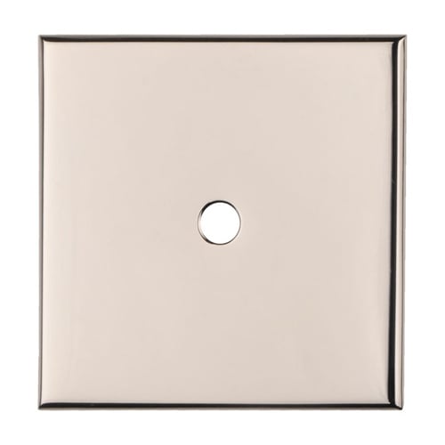Carlisle Brass BP40PN Square Cupboard Knob Backplate (LEAD TIME: 2-3 DAYS)