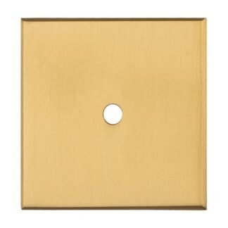 Carlisle Brass BP40SB Square Cupboard Knob Backplate (LEAD TIME: 2-3 DAYS)