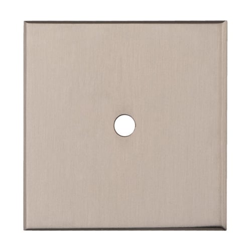 Carlisle Brass BP40SN Square Cupboard Knob Backplate (LEAD TIME: 2-3 DAYS)