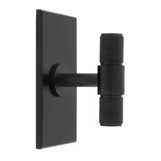 Carlisle Brass BP701MB76MB Knurled T Bar On Backplate (LEAD TIME: 2-3 DAYS)