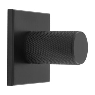 Carlisle Brass BP702MB76MB Knurled Cylinder Knob On Backplate (LEAD TIME: 2-3 DAYS)