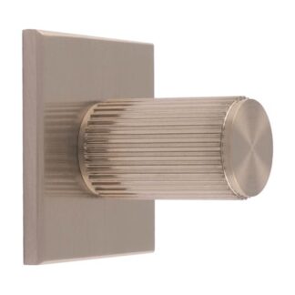 Carlisle Brass BP712SN40SN Lines Cylinder Knob On Backplate (LEAD TIME: 2-3 DAYS)