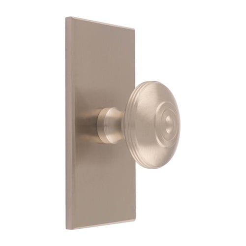 Carlisle Brass BP720ASN76SN Anderson Knob On Backplate (LEAD TIME: 2-3 DAYS)