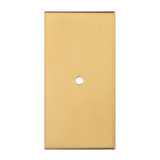 Carlisle Brass BP76SB Square Cupboard Knob Backplate (LEAD TIME: 2-3 DAYS)