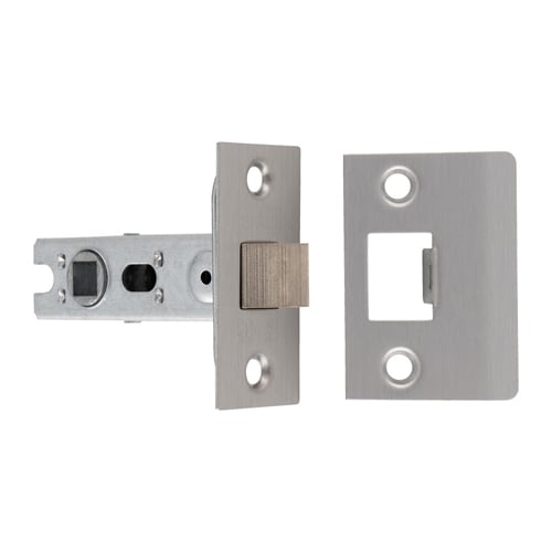Eurospec BTL25SSS 64mm Bolt-Through Tubular Latch 8mm Follower Square (LEAD TIME: 2-3 DAYS)