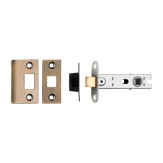 Eurospec BTL30AB 76mm CE B/T Tubular Mortice Latch Square - Antique Brass (LEAD TIME: 2-3 DAYS)