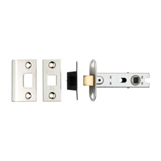 Eurospec BTL30NP 76mm CE B/T Tubular Mortice Latch Square Nickel Plate (LEAD TIME: 2-3 DAYS)