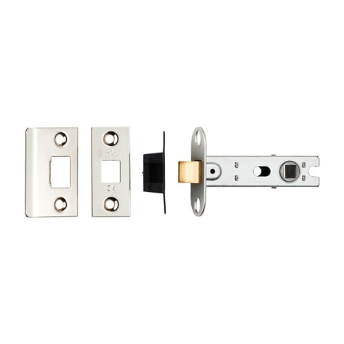 Eurospec BTL30NP 76mm CE B/T Tubular Mortice Latch Square Nickel Plate (LEAD TIME: 2-3 DAYS)