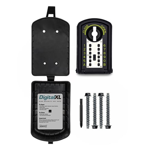 Burton Keyguard Digi Wall Mounted Key Safe - Image 2