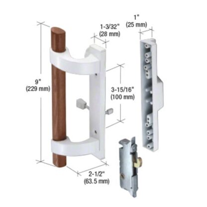 C1219 Series Handle Set for Patio Doors - Image 2