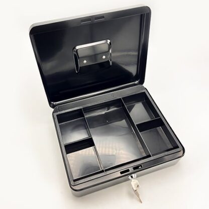 Sterling Key Locking Cash Box 12" - Image 6