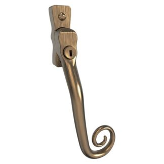 Mila CB700253 Heritage Monkey Tail Casement Handle (LEAD TIME: 2-3 DAYS)