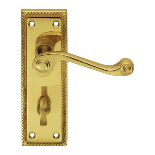 Carlisle Brass CBG1WC Georgian Lever On WC Backplate Contract (LEAD TIME: 2-3 DAYS)