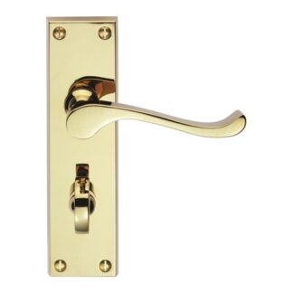 Carlisle Brass CBS54WC Contract Victorian Scroll Lever On WC Backplate (LEAD TIME: 2-3 DAYS)