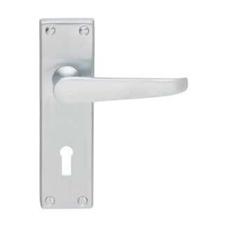 Carlisle Brass CBV30SC Contract Victorian Lever On Lock Backplate (LEAD TIME: 2-3 DAYS)