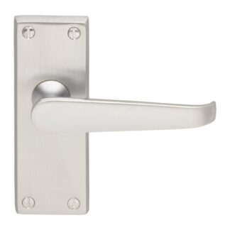 Carlisle Brass CBV31SC Contract Victorian Lever On Latch Backplate (LEAD TIME: 2-3 DAYS)