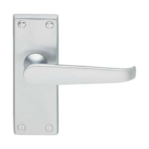 Carlisle Brass CBV31SC Contract Victorian Lever On Latch Backplate (LEAD TIME: 2-3 DAYS) - Image 2