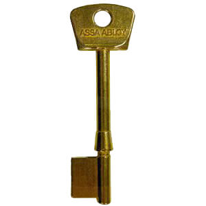 Genuine Mortice Cut Key - Steel