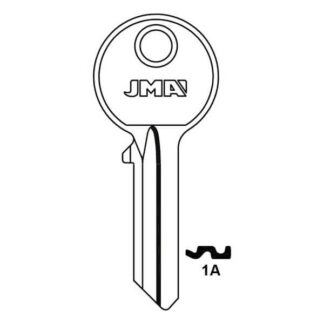 Copy Cylinder Cut Key - Brass