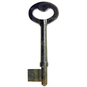 Copy Mortice Cut Key - Brass