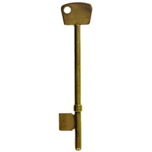 Copy Long Mortice Cut Key - Brass