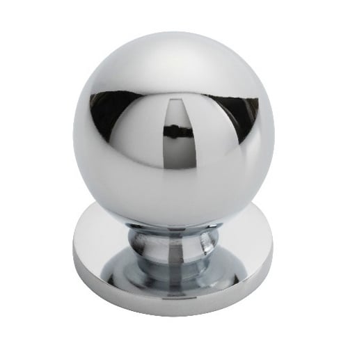 Carlisle Brass CH6CCP Ball Knob - Polished Chrome 25mm (LEAD TIME: 2-3 DAYS)