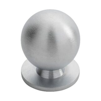 Carlisle Brass CH6CSC Ball Knob - Satin Chrome 25mm (LEAD TIME: 2-3 DAYS)