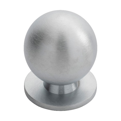 Carlisle Brass CH6DSC Ball Knob - Satin Chrome 30mm (LEAD TIME: 2-3 DAYS)