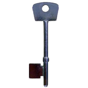 Copy Mortice Cut Key - Steel