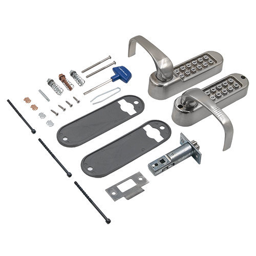 Codelocks CL515BB Tubular Mortice Latch Back to Back with Code Free - Image 2