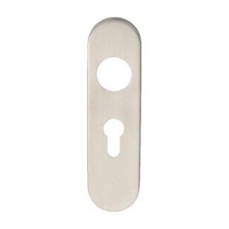Eurospec CPRE1170SSS Radius Covers for Euro Lock Backplate 475mm (LEAD TIME: 2-3 DAYS)