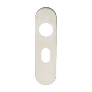 Eurospec CPRU1170SSS Radius Covers for Oval Lock Backplate (LEAD TIME: 2-3 DAYS)