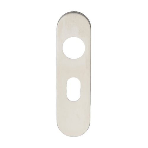 Eurospec CPRU1170SSS Radius Covers for Oval Lock Backplate (LEAD TIME: 2-3 DAYS)