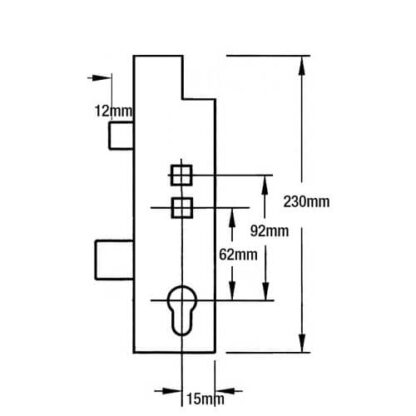 Fullex Crimebeater Genuine Multipoint Gearbox - Lift Lever or Double Spindle - Image 2