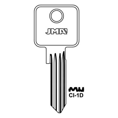JMA CI-1D Cylinder Key Blank - Image 3