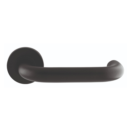 Eurospec CSL1190MB Nera Safety Lever On Sprung Rose Grade 304 (LEAD TIME: 2-3 DAYS)
