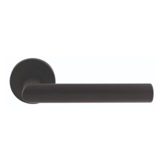 Eurospec CSL1192MB Mitred Round Bar Lever On Sprung Rose (LEAD TIME: 2-3 DAYS)