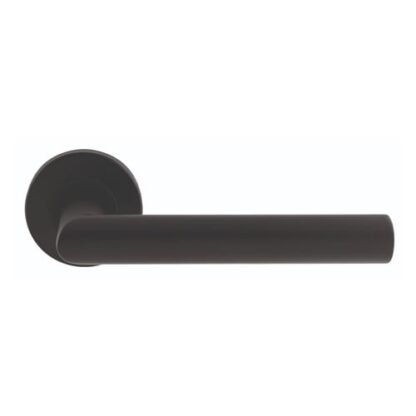 Eurospec CSL1192MB Mitred Round Bar Lever On Sprung Rose (LEAD TIME: 2-3 DAYS)