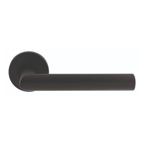 Eurospec CSL1192MB Mitred Round Bar Lever On Sprung Rose (LEAD TIME: 2-3 DAYS)