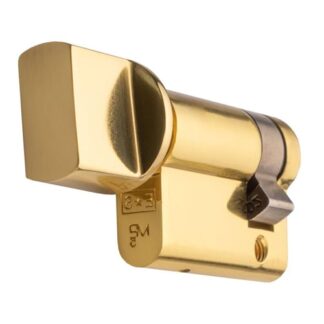 Eurospec CYA70445PB Euro Single Thumbturn 45mm (LEAD TIME: 2-3 DAYS)