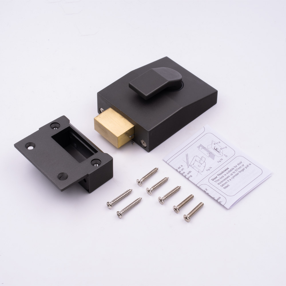 TSS 6 Pin Modern Deadbolt Rim Nightlatch - Image 8