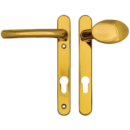 Fab & Fix Windsor Lever Moveable Pad UPVC Multipoint Door Handles - 92mm PZ Sprung 122mm Screw Centres - Image 10