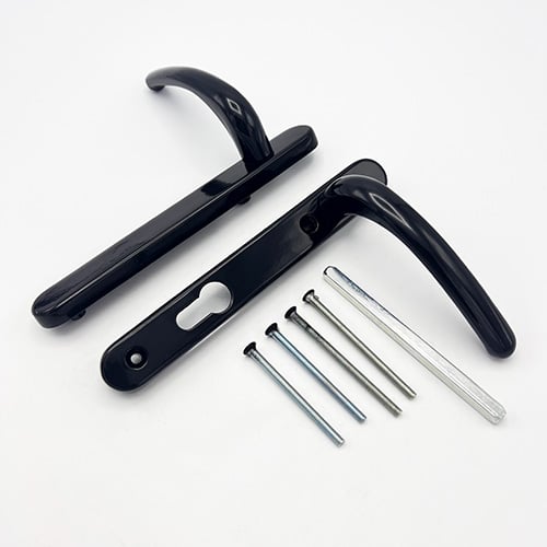 Fab & Fix Windsor Blank Lever Lever UPVC Multipoint Door Handles -  92mm PZ Sprung 122mm Screw Centres - Image 4