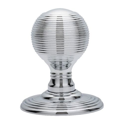 Carlisle Brass DK37CCP Delamain Reeded Knob (LEAD TIME: 2-3 DAYS)