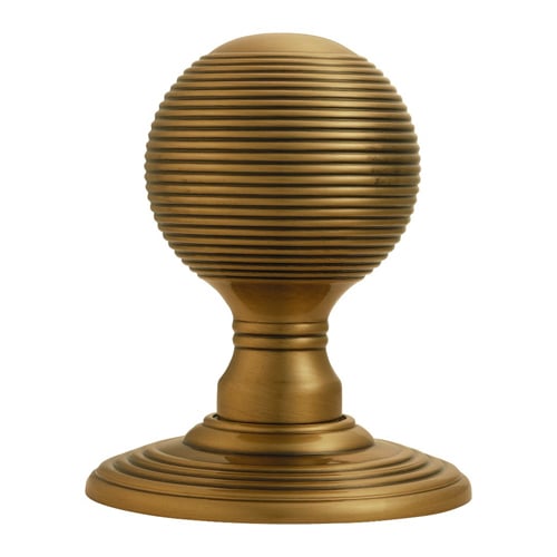 Carlisle Brass DK37CFB Delamain Reeded Knob (LEAD TIME: 2-3 DAYS)
