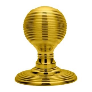 Carlisle Brass DK37C Delamain Reeded Knob (LEAD TIME: 2-3 DAYS)