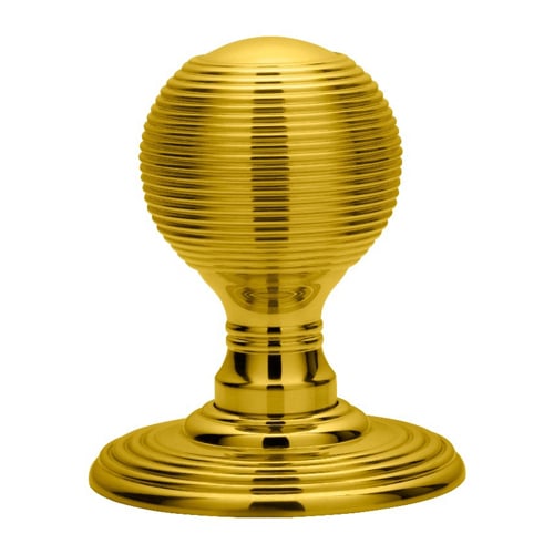 Carlisle Brass DK37C Delamain Reeded Knob (LEAD TIME: 2-3 DAYS)