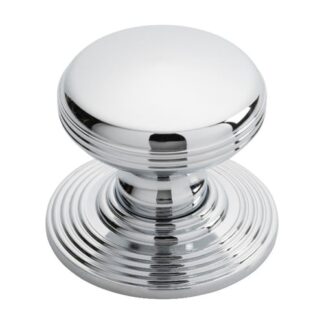 Carlisle Brass DK49CCP Delamain Ringed Knob 35mm (LEAD TIME: 2-3 DAYS)