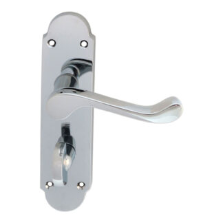 Carlisle Brass DL168WCCP Oakley Lever On WC Backplate (LEAD TIME: 2-3 DAYS)