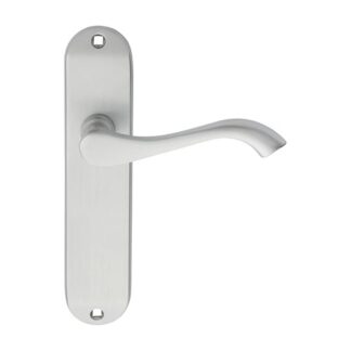 Carlisle Brass DL181SC Andros Lever On Latch Backplate (LEAD TIME: 2-3 DAYS)